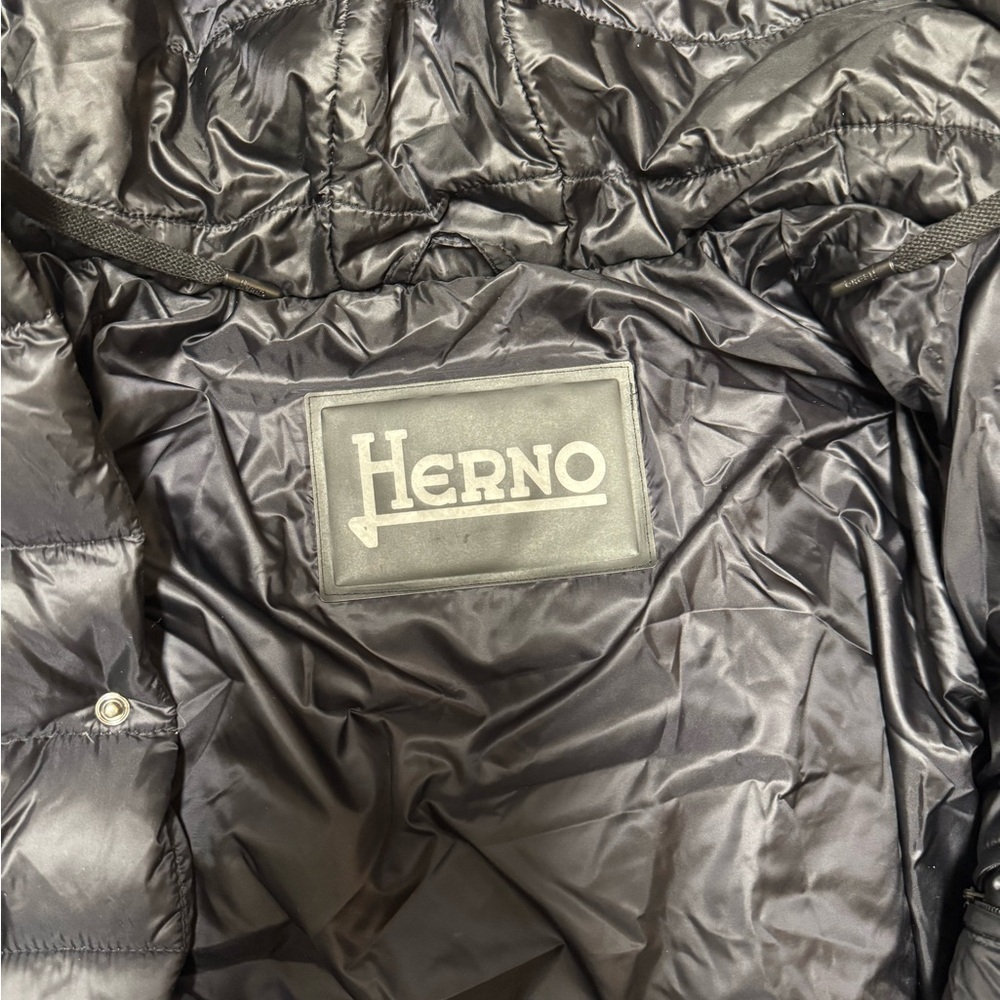 Herno Drawstring Hooded Puffer Jacket - image 5